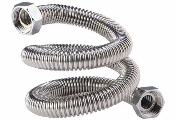 Подводка для газа сильфонная 1/2" L-1,5 м  г/г ( Китай)